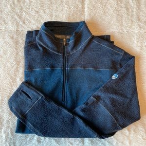Kuhl lightweight outdoor quarter zip sweater